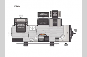 New 2026 Keystone RV Cougar 25FKD Photo
