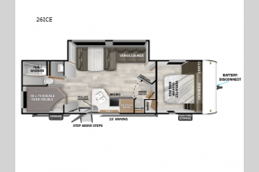 New 2025 Forest River RV Salem Cruise Lite 26ICE Photo