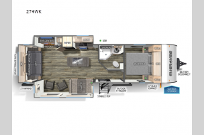 New 2025 Forest River RV Cherokee 274WK Photo