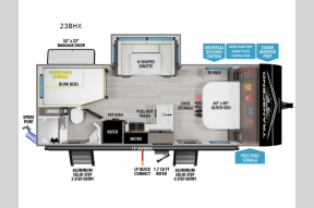 New 2026 Grand Design Transcend Xplor 23BHX Photo