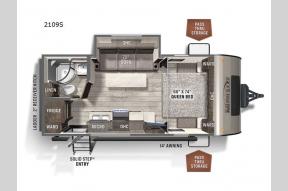 New 2023 Forest River RV Rockwood Mini Lite 2109S Photo