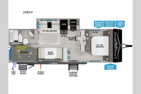 New 2026 Grand Design Transcend Xplor 26BHX Photo