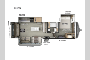Used 2025 Forest River RV Rockwood Signature 8337RL Photo