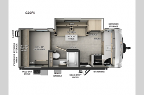 New 2025 Forest River RV Rockwood GEO Pro G20FK Photo