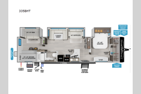 New 2026 Grand Design Transcend 335BHT Photo