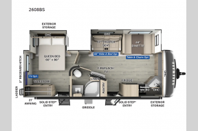 New 2025 Forest River RV Rockwood Ultra Lite 2608BS Photo