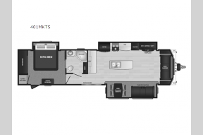 New 2025 Keystone RV Residence 401MKTS Photo