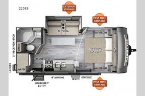 New 2024 Forest River RV Rockwood Mini Lite 2109S Photo
