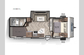 Used 2023 Forest River RV Salem Cruise Lite 243BHXL Photo