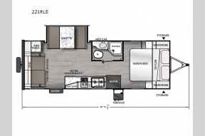 New 2025 Coachmen RV Apex Nano 221RLS Photo