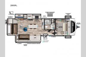 New 2025 Forest River RV Vibe 2800RL Photo
