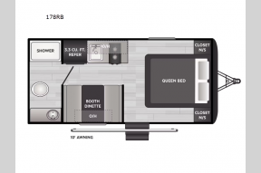 New 2025 Keystone RV Hideout Sport Single Axle 178RB Photo