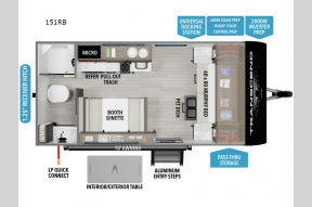 New 2026 Grand Design Transcend One 151RB Photo