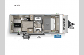 New 2026 Forest River RV Cherokee Wolf Pup Black Label 16CMBL Photo