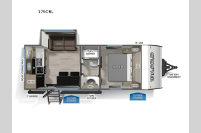 New 2026 Forest River RV Cherokee Wolf Pup Black Label 17SCBL Photo