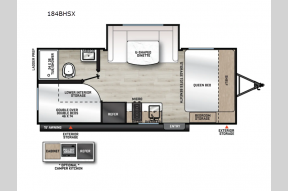 New 2026 Coachmen RV Catalina CAT184BHSX Photo
