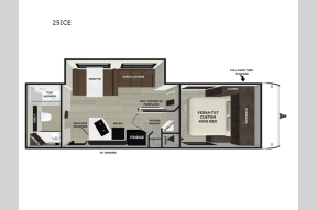 New 2026 Forest River RV Wildwood X-Lite 25ICE Photo