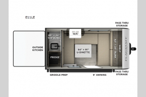 New 2026 Forest River RV Flagstaff E-Pro E11LE Photo