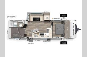 New 2026 Forest River RV Cherokee Alpha Wolf 24TRUNK Photo