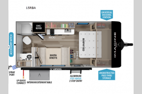 New 2026 Grand Design Imagine AIM 15RBA Photo
