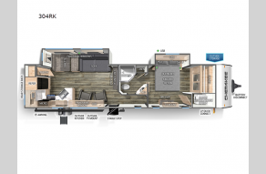 New 2024 Forest River RV Cherokee 304RK Photo