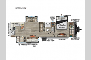 New 2025 Venture RV SportTrek Touring Edition 336VRK Photo