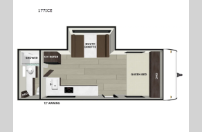 New 2026 Forest River RV Wildwood FSX 177ICE Photo