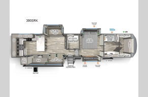 New 2025 Forest River RV Sierra 3800RK Photo