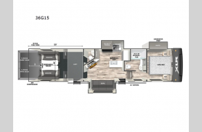 New 2025 Forest River RV XLR Nitro 36G15 Photo