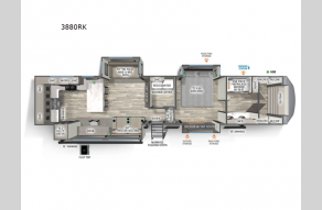 New 2025 Forest River RV Sandpiper 3800RK Photo