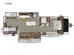 GSL 321BHS Floorplan Image