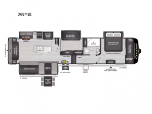 Cougar 368MBI Floorplan Image