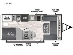 Viking 182DBU Floorplan Image