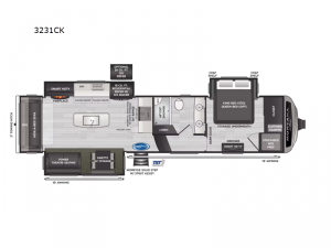 Montana 3231CK Floorplan Image