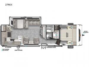 Wildwood 27RKX Floorplan Image