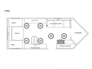Glacier Ice House 17RD Floorplan Image