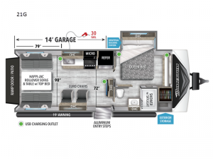 Momentum G-Class 21G Floorplan Image