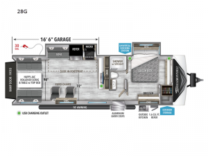 Momentum G-Class 28G Floorplan Image