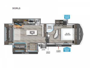 Reflection 303RLS Floorplan Image