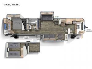 Timberwolf 39LB Floorplan Image