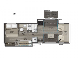 Spirit 31H Floorplan Image