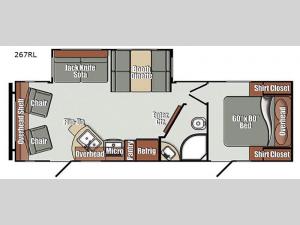 Kingsport Ranch 267RL Floorplan Image