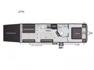 Springdale Tailgator 27TH Floorplan Image