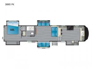 Big Country 3895 FK Floorplan Image