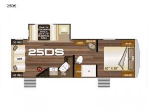 Nash 25DS Floorplan Image