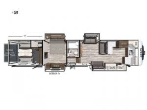 XLR Nitro 405 Floorplan Image