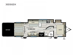 Shockwave 30DSGDX Floorplan Image