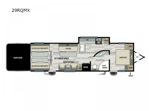 Shockwave 29RQMX Floorplan Image