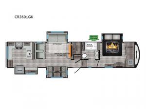 Cruiser CR3601GK Floorplan Image