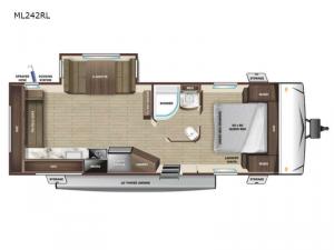 Mesa Ridge S-Lite ML242RL Floorplan Image